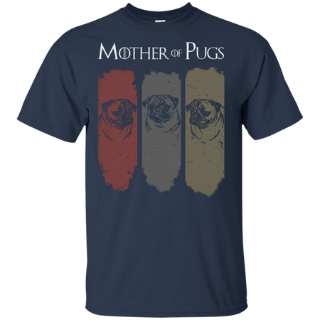 Vintage Mother Of Pugs Unisex Shirt - GOT Fans T-Shirt - Funny Pug Dog Mom Shirt