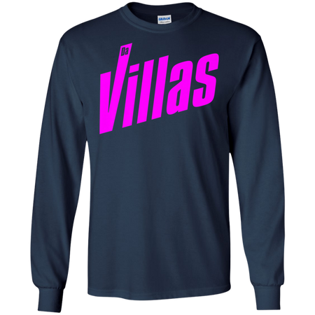 Da Villas Angled Shirt G240 Gildan LS Ultra Cotton T-Shirt