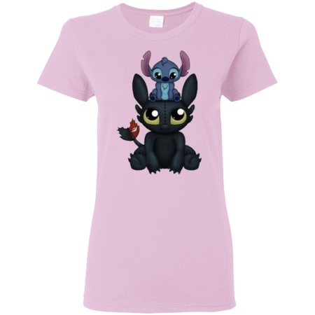 Toothless and Stitch - Toothless TShirt - Stitch Tshirt - How to Train Your Dragon - Toothless Dragon - Stitch Shirt - Toothless Shirt
