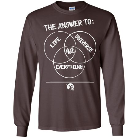 The Answer To Life The Universe Everything T shirt