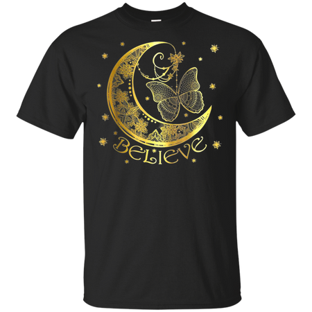 Butterfly Believe Shirt G200 Gildan Ultra Cotton T Shirt