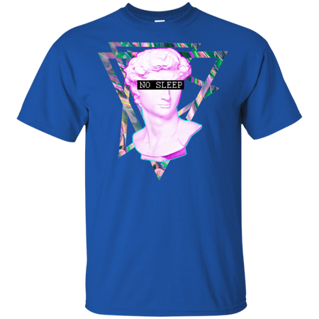 No Sleep Vaporwave Aesthethic Retro 80's Shirt G200 Gildan Ultra Cotton T-Shirt