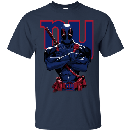 Giants Deadpool New York Giants T Shirt