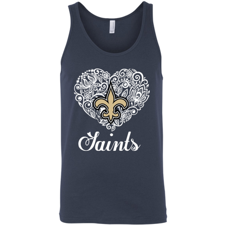 New Orleans Saints Lace Heart Shirts
