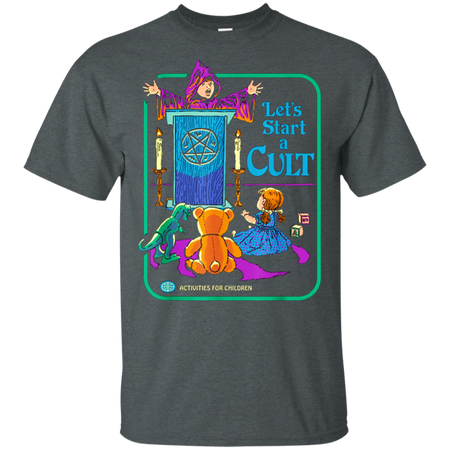 Funny Let's Start A Cult Activities For Children Shirt G200 Gildan Ultra Cotton T-Shirt