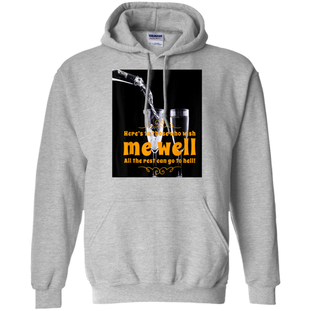 Well Wishes Shirt G185 Gildan Pullover Hoodie 8 oz.