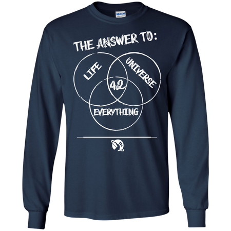 The Answer To Life The Universe Everything T shirt