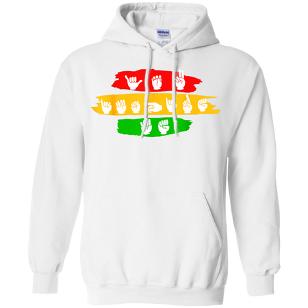 You Inspire Me Autism Awareness Sign Languages Shirt G185 Gildan Pullover Hoodie 8 oz.