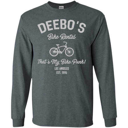 Deebo s Bike Rentals Shirt G240 Gildan LS Ultra Cotton T Shirt