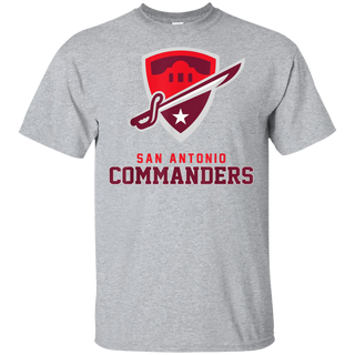 Vintage San Antonio Football Commanders Shirt G200 Gildan Ultra Cotton T-Shirt