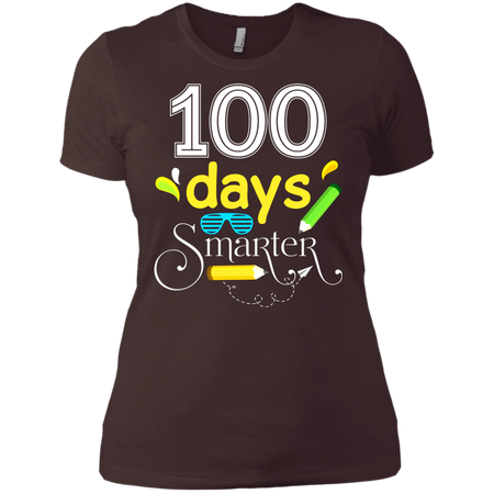 100 Days Smarter 100th Day Of School Teacher Kid T shirt