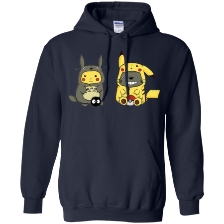 My Neighbor Totoro - Totoro Hoodie - Pokemon Hoodie - Pikachu Hoodie - Totoro Gifts - Studio Ghibli - Anime Hoodie - Birthday Gift