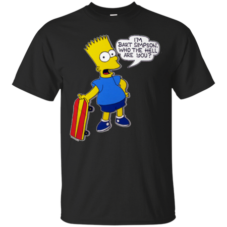 The Simpsons Hi I m Bart Simpson T Shirt