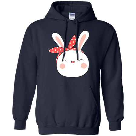 Happy Easter Bunny Shirt G185 Gildan Pullover Hoodie 8 oz
