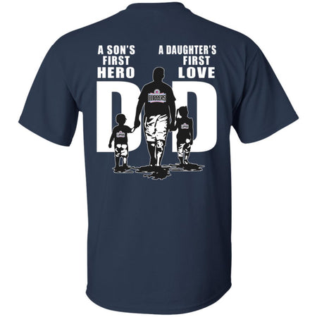 A Son's First Hero Daughter's First Love Dad LA Clippers Fan T-Shirt VA06