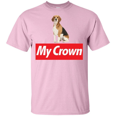 Beagle Is My Crown Funny Beagle T-Shirt Men Women Style HA06