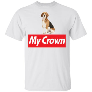 Beagle Is My Crown Funny Beagle T-Shirt Men Women Style HA06