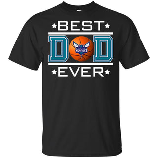 Best Dad Ever Charlotte Bobcats Basketball T-Shirt Gift For Dad HA06