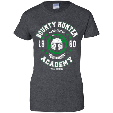 Bounty Hunter Mandalorian 1980 Academy Training Ladies T-Shirt MN06