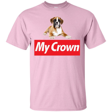 Boxer Is My Crown Funny Boxer T-Shirt Men Women Style HA06