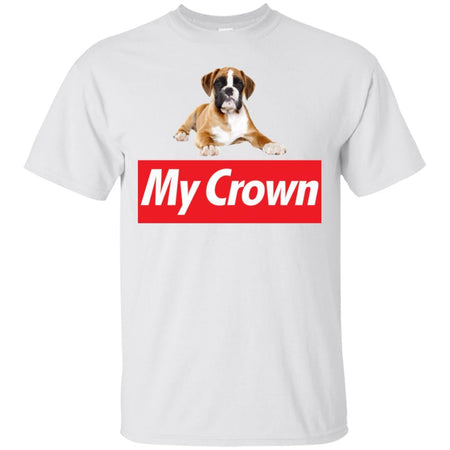 Boxer Is My Crown Funny Boxer T-Shirt Men Women Style HA06