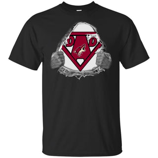 Dad Super Fan Arizona Coyotes Ever Hockey T-Shirt Gift VA06