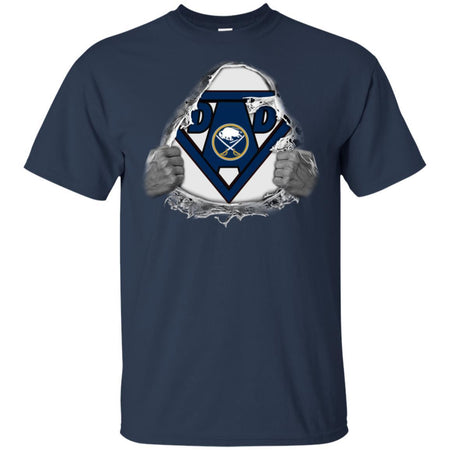 Dad Super Fan Buffalo Sabres Ever Hockey T-Shirt Gift VA06