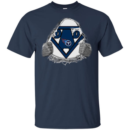 Dad Super Fan Of Titans Football T-Shirt Amazing Gift For Dad VA06