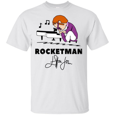 Elton John RocketMan T-Shirt Gift Idea Men Women Fan HT206