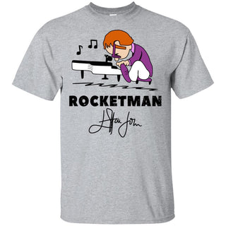 Elton John RocketMan T-Shirt Gift Idea Men Women Fan HT206