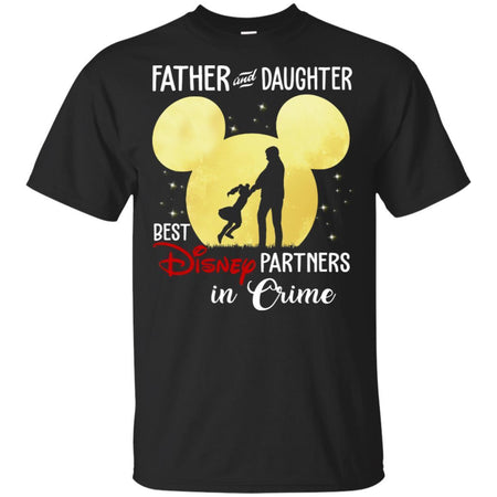 Father & Daughter Best Disney Partners In Crime T-Shirt VA06