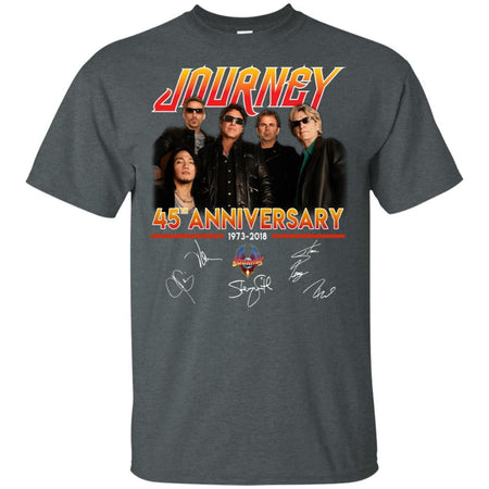 Journey 45th Anniversary 1973-2018 T-Shirt Signature Men Women Fan VA06