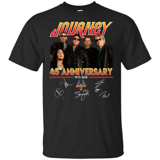 Journey 45th Anniversary 1973-2018 T-Shirt Signature Men Women Fan VA06