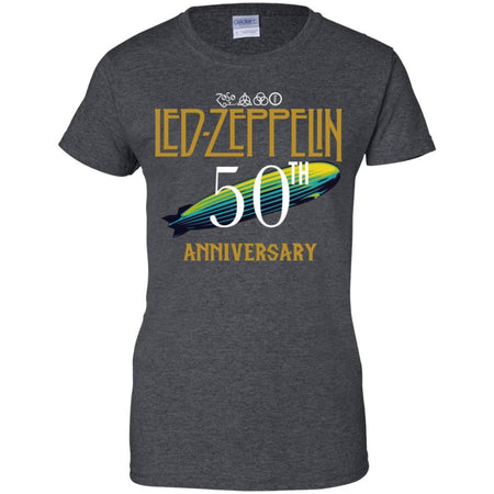Led-Zeppelin 50th Anniversary Fan Gift Ladies T-Shirt
