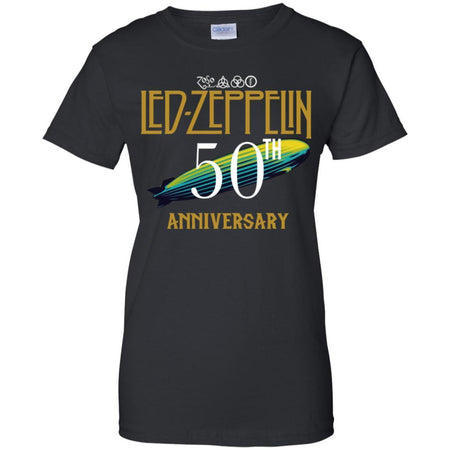 Led-Zeppelin 50th Anniversary Fan Gift Ladies T-Shirt