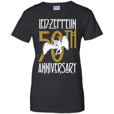 Led-Zeppelin 50th Anniversary Ladies T-Shirt