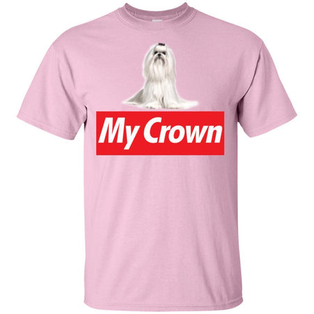 Maltese Is My Crown Funny Maltese T-Shirt Men Women Style HA06