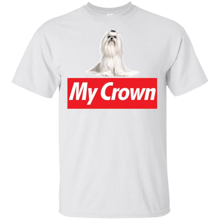 Maltese Is My Crown Funny Maltese T-Shirt Men Women Style HA06