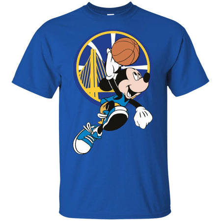 Mickey Golden State Warriors for Basketball Fans T-shirt TT06