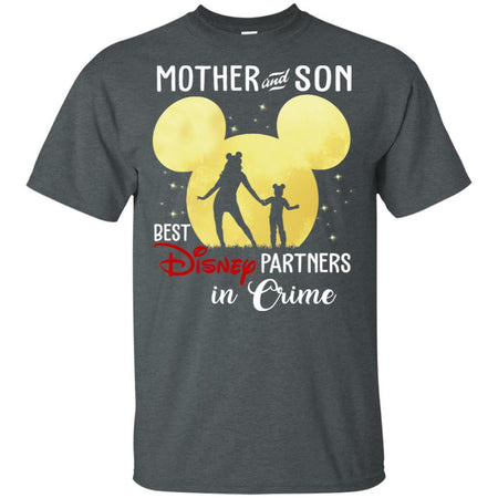 Mother & Son Best Disney Partners In Crime T-Shirt VA06