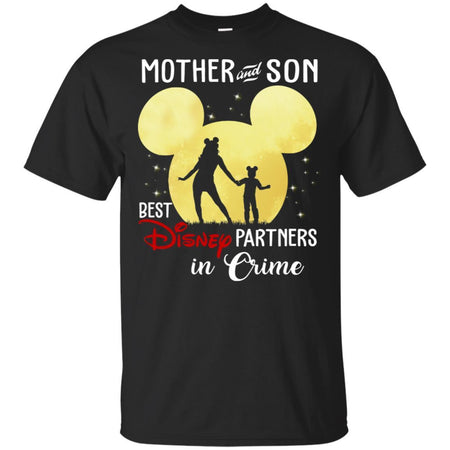 Mother & Son Best Disney Partners In Crime T-Shirt VA06