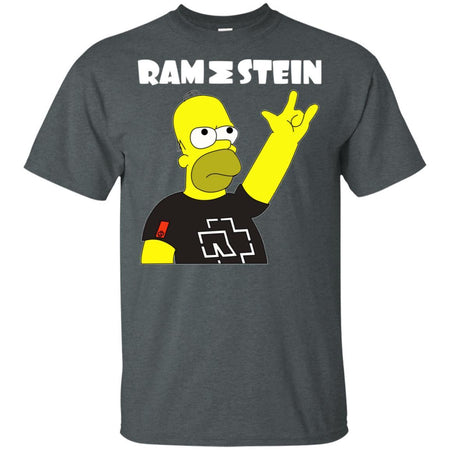 Rammstein Simpson Funny Listen T-Shirt Men Women Fan HT206