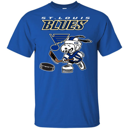 St. Louis Blues Snoopy Hockey T-Shirt Men Women Fan HA06