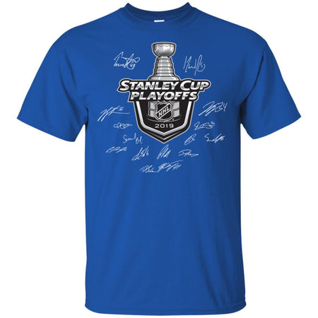 St. Louis Blues Stanley Cup Champions Signatures 2019 T-Shirt TT06