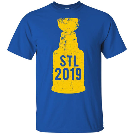 Stanley Cup Champions Trophy St. Louis Blues T-shirt TT06