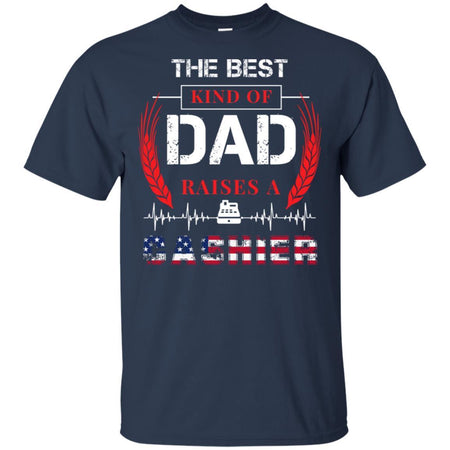 The Best Kind Of Dad Raises A Cashier T-Shirt Gift For Dad 4th July HT206