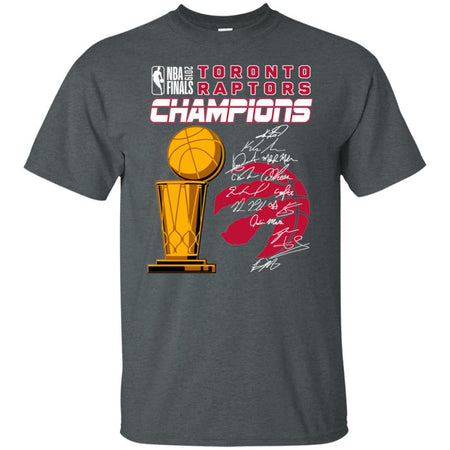 Toronto Raptors NBA Finals Champions Players Signatures T-shirt VA06