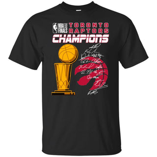 Toronto Raptors NBA Finals Champions Players Signatures T-shirt VA06