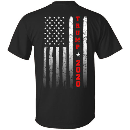 Trump 2020 American Flag T-Shirt 4th July Independence Day HT206