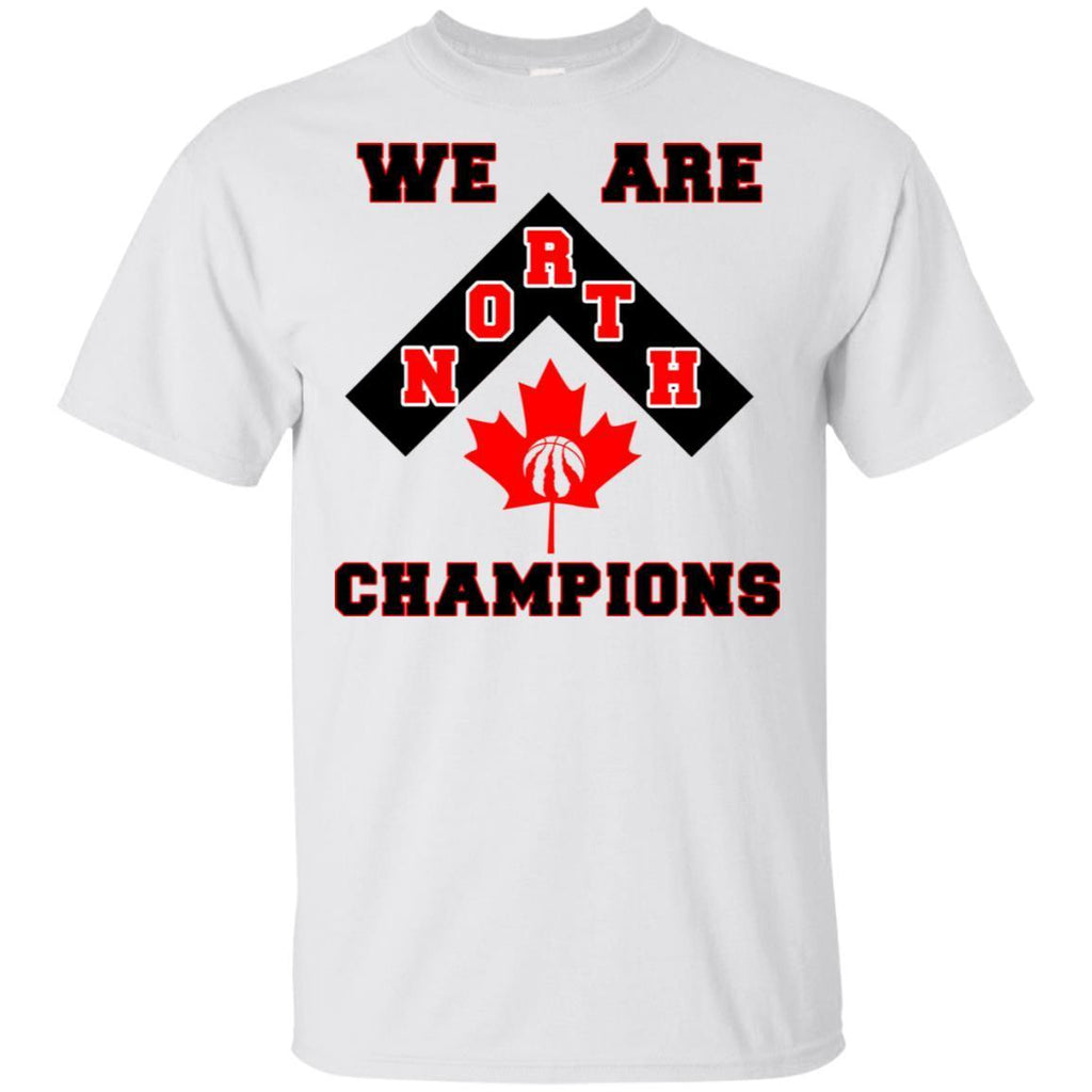 We Are The North Champions Toronto Raptors Maple Leaf T-Shirt HT206